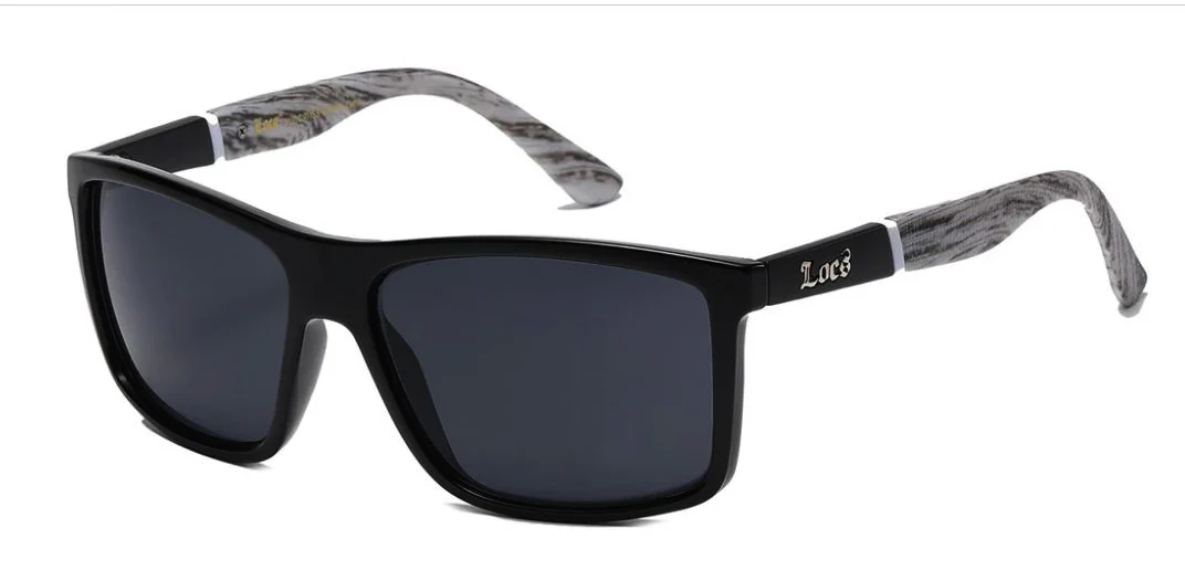 Locs Retro Flat Wood Print