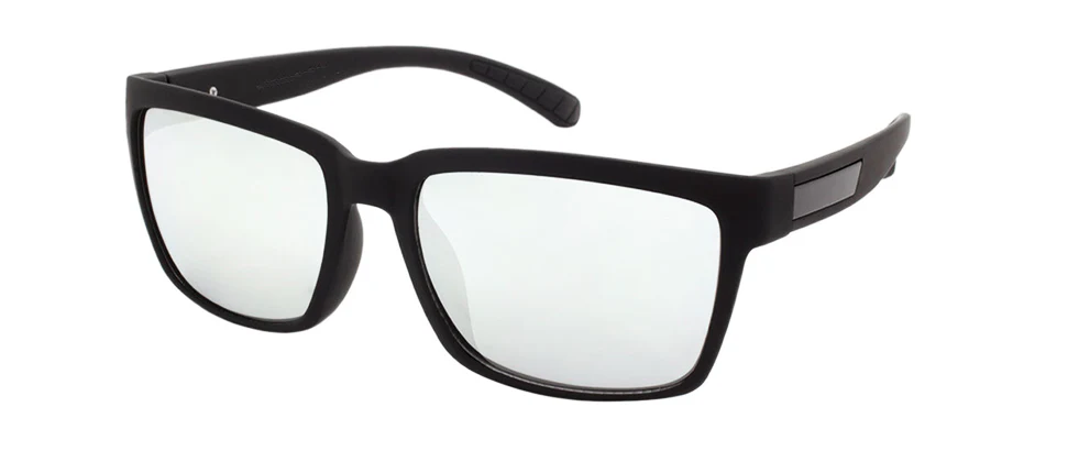 Dark  Silver  reflective  lens
