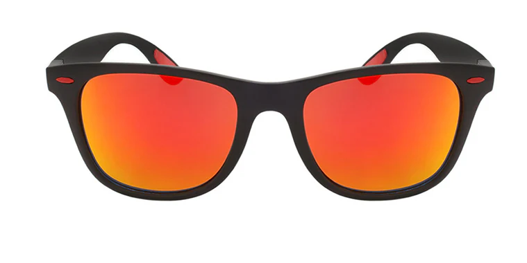 Dark Red reflective mirror lens - Image 2