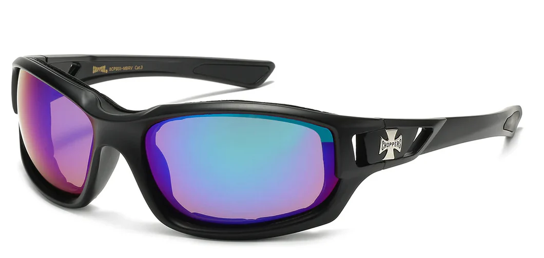 Foam Padded Motorcycle & Bikers Sunglasses - Image 2