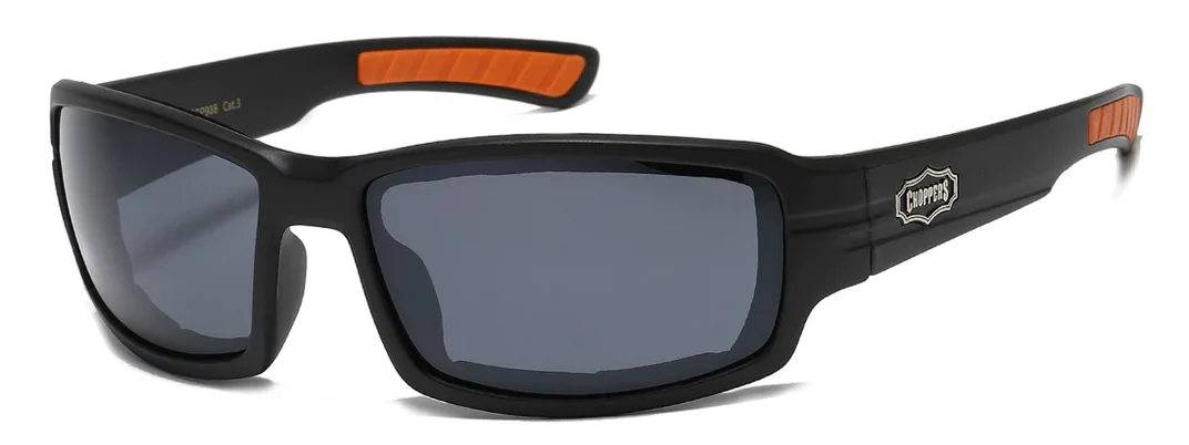 Foam Padded Motorcycle & Bikers Sunglasses - Image 2