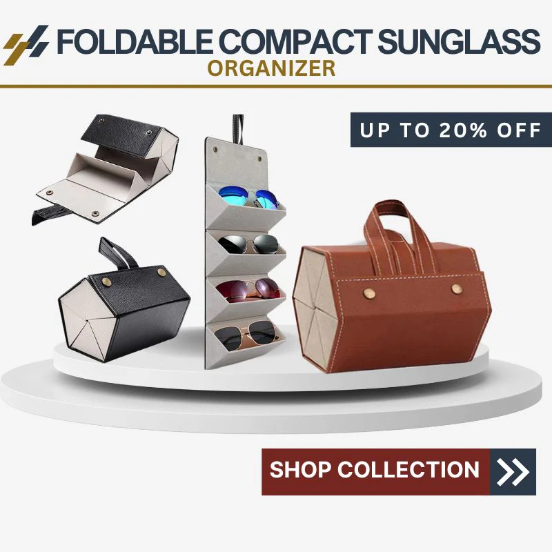 Foldable Sunglass Organizer