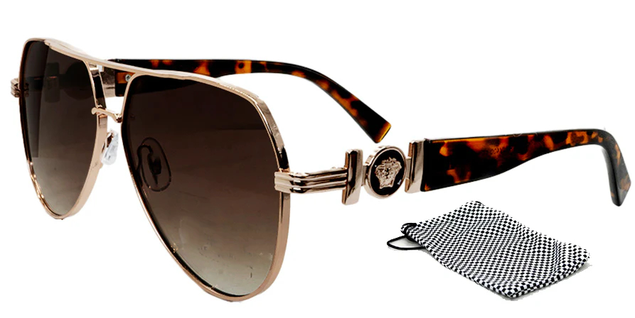 Men & Women Hip Hop Large Aviator Sunglasses - Image 3