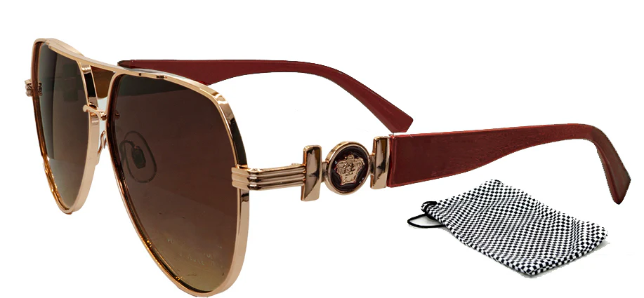Men & Women Hip Hop Large Aviator Sunglasses - Image 4