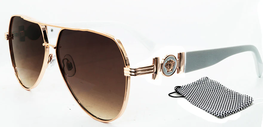 Men & Women Hip Hop Large Aviator Sunglasses - Image 5