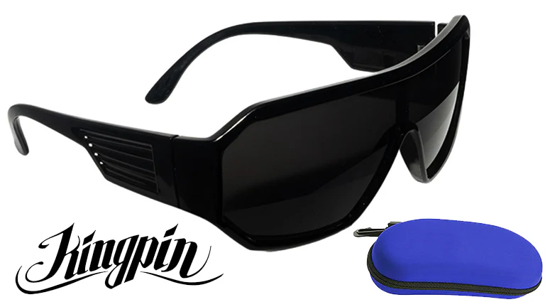 "KINGPIN" Super Dark Large Frame Sunglasses