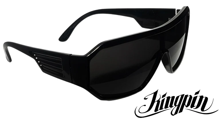 "KINGPIN" Super Dark Large Frame Sunglasses - Image 3