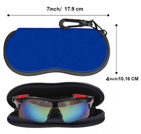Large Size Neoprene Zipper Sunglass Case Bundle Deal 3 for $12.99 - Image 2