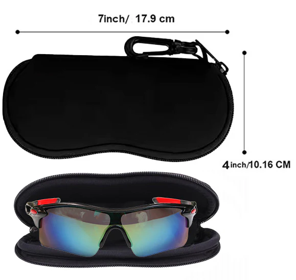 Large Size Neoprene Zipper Sunglass Case Bundle Deal 3 for $12.99 - Image 3