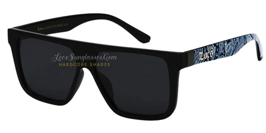 Locs Bandana Pattern & TearDrop Pattern Shades