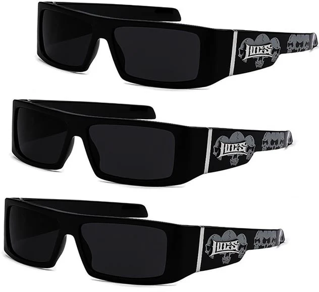 Locs dark Reaper Sunglasses combo