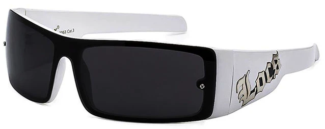Locs large white frame