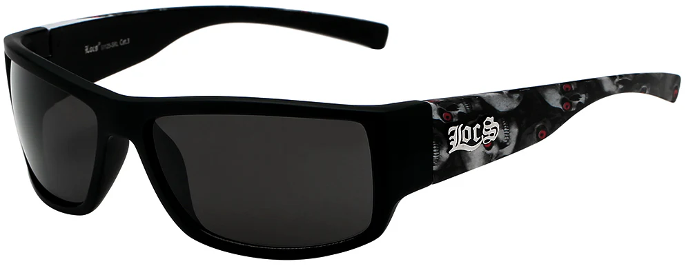 Locs Reaper Black Matte Sunglasses