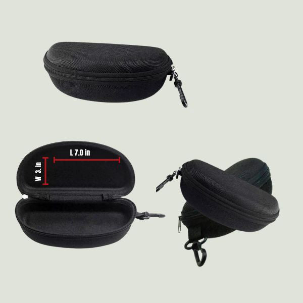 Locs sunglass hard zipper case - Image 2