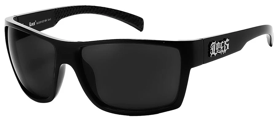 Locs Large Frame Wrap Shape Sunglasses - Image 2