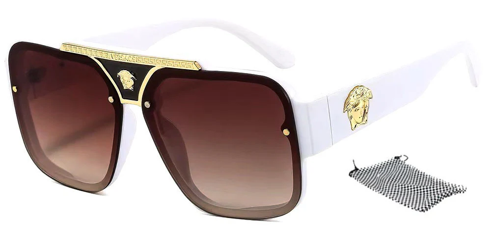 Men & Women Hip Hop Large Frame Shades - Image 2