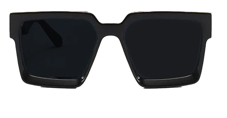 Men & Women Hip Hop Super Dark Bling Shades - Image 2