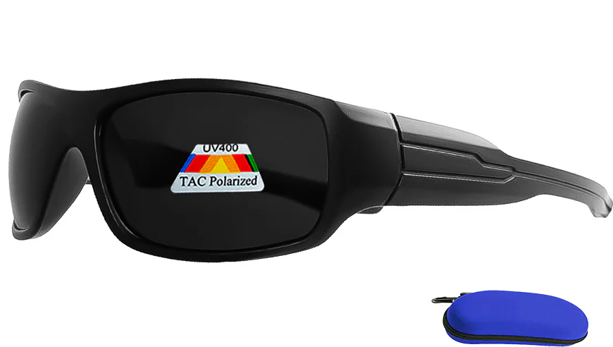 Polarized Sports Wrap Sunglasses -Logo Free - Image 2
