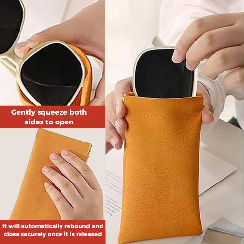 Snap-on Sunglass Pouch for men and women - Image 2