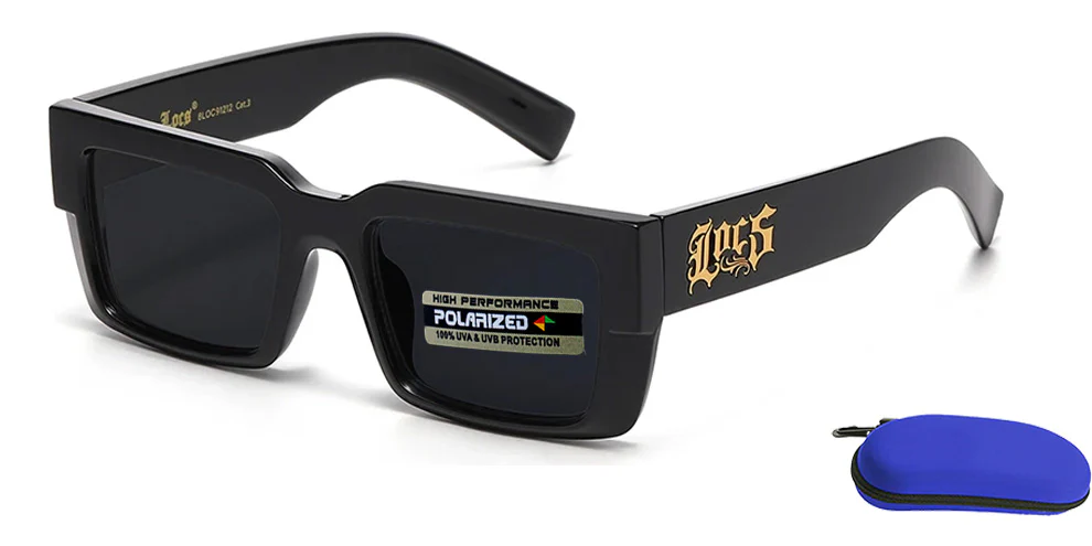 Square Hip Hop Polarized Locs Shades