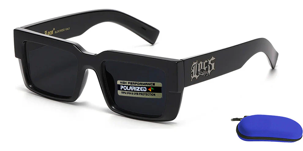 Square Hip Hop Polarized Locs Shades - Image 3