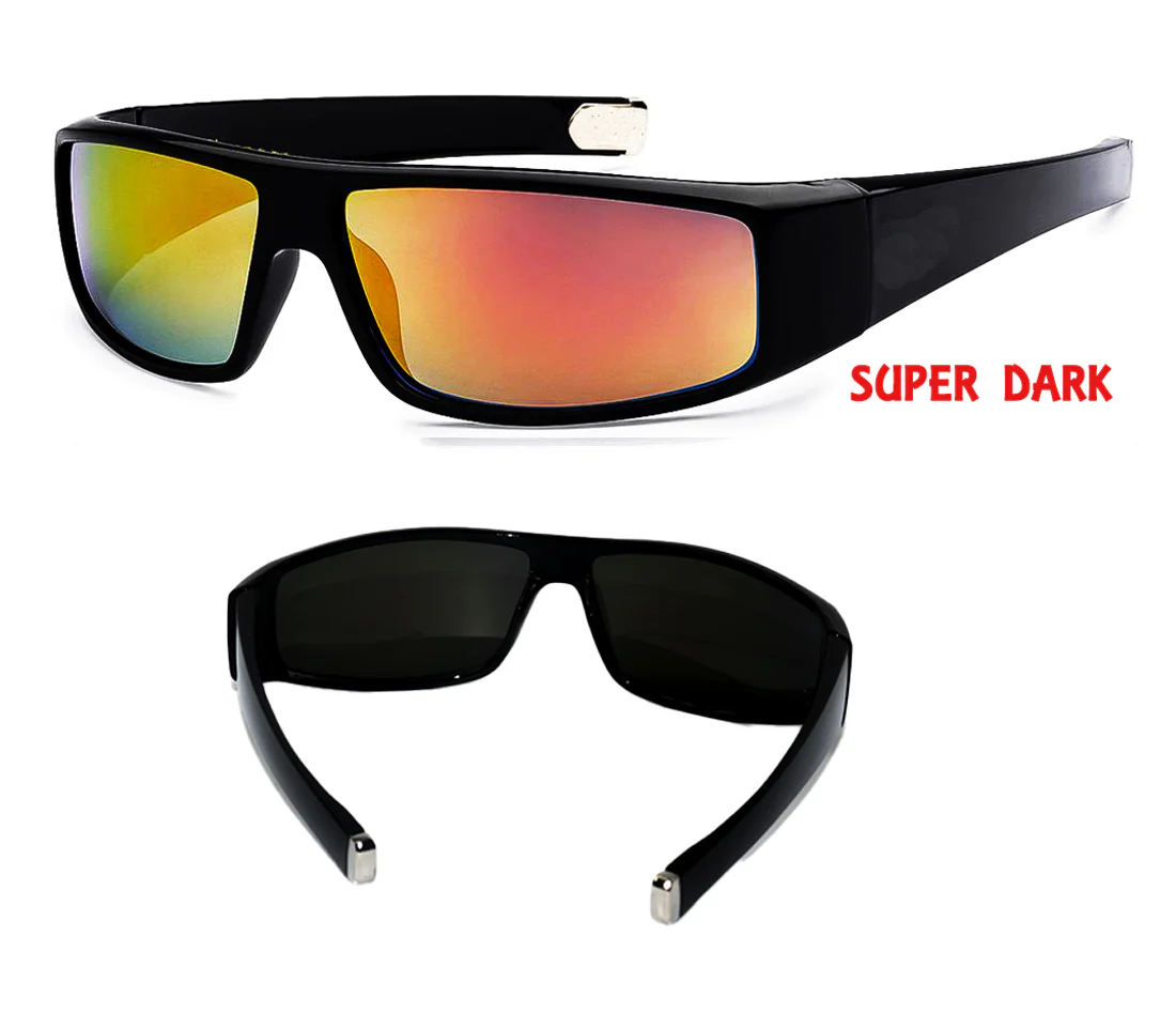 Super Dark Reflective Yellow Lens locs - Image 2