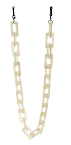 Thick Plastic Sunglass Rectangular Link Chain - Image 2
