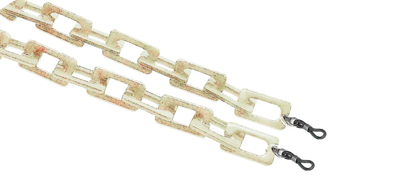 Thick Plastic Sunglass Rectangular Link Chain - Image 5